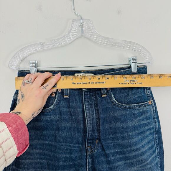 Rivet And Thread High Waisted Curvy Straight Leg Jeans Women’s Size 27 - Picture 2 of 8